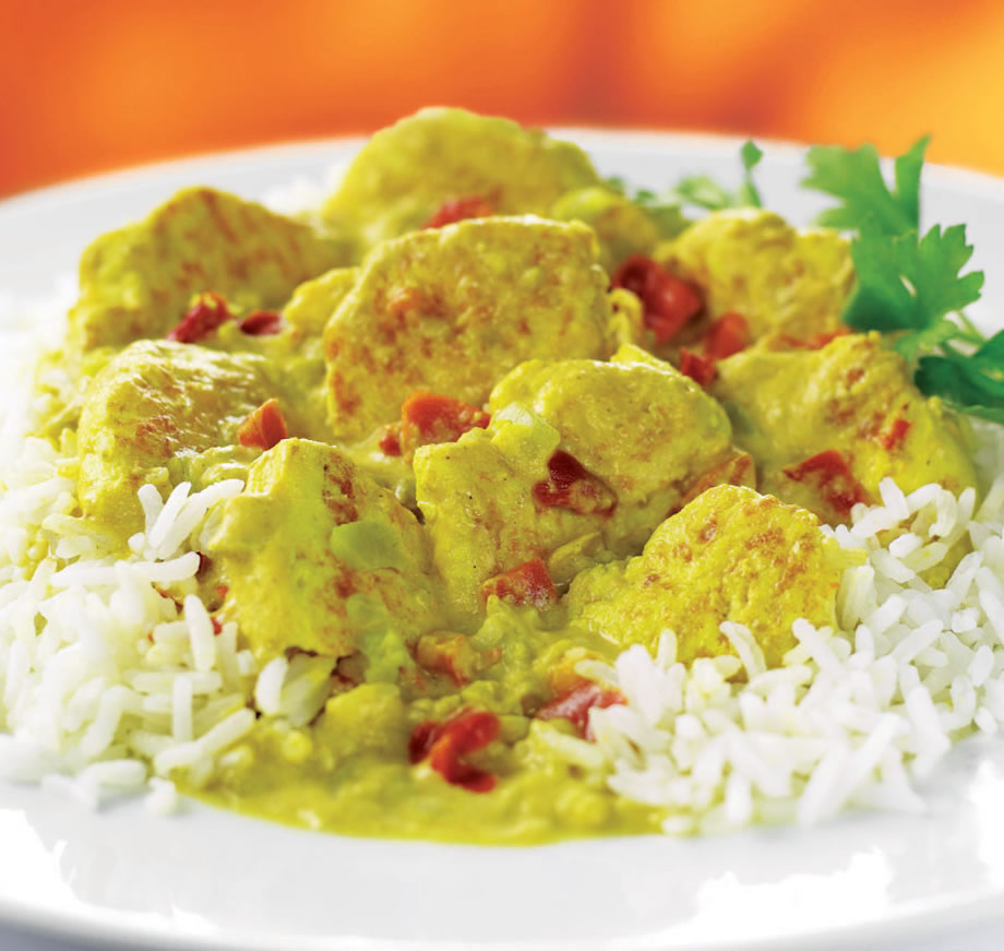 Curry - Huhn mit Reis - rehmeier.de