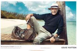 Sean Connery posiert für Louis Vuitton